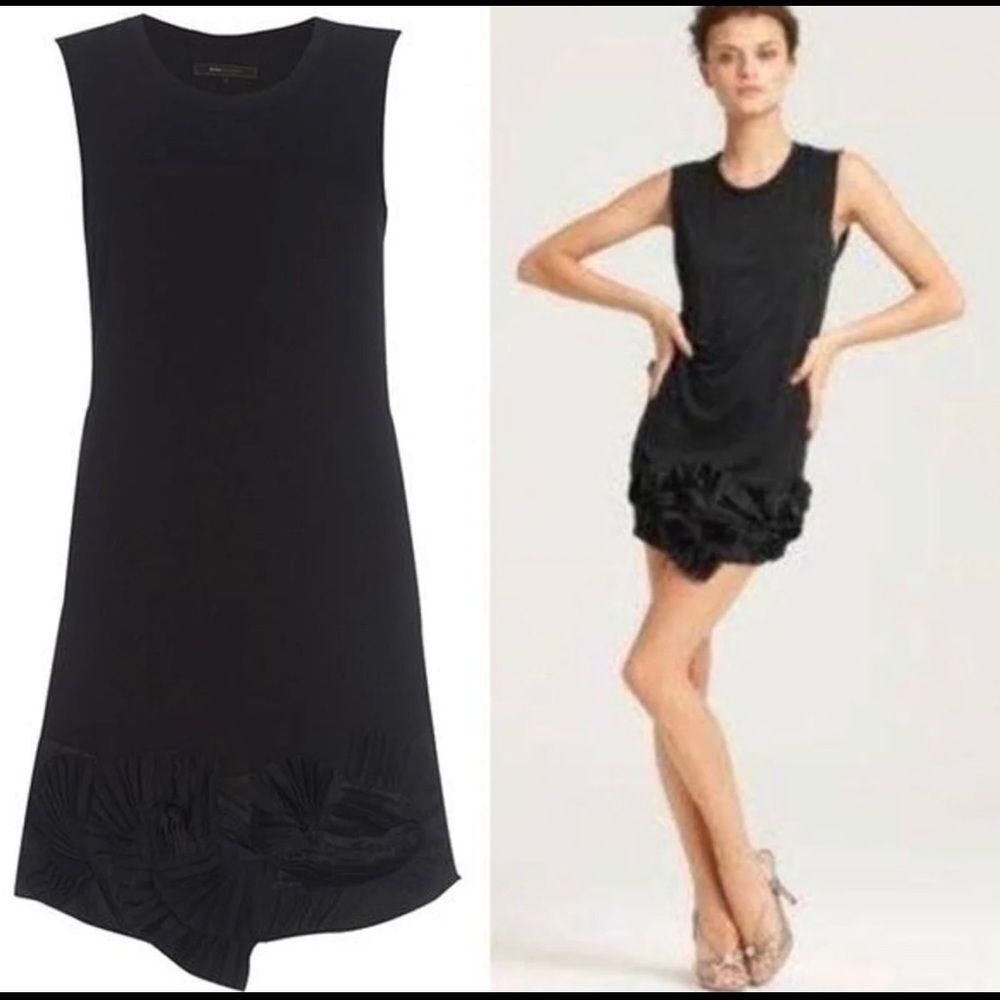 BCBG Max Azria black tunic dress size Small